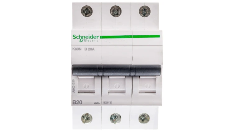 Wyłącznik nadprądowy 3P B 20A 6kA AC K60N A9K01320