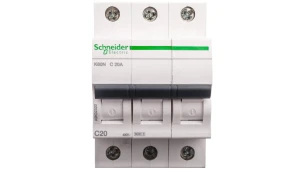 Wyłącznik nadprądowy 3P C 20A 6kA AC K60N A9K02320