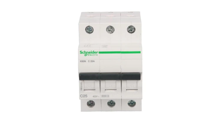 Wyłącznik nadprądowy 3P C 25A 6kA AC K60N A9K02325