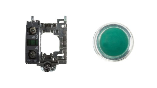 Przycisk sterowniczy 22mm zielony z samopowrotem 1Z XB4BP31
