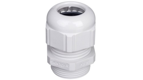 Dławnica kablowa poliamidowa PG21 IP68 SKINTOP ST 21 jasnoszara 53018050