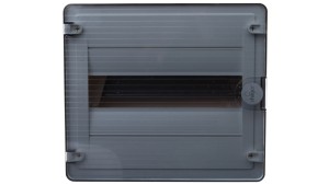 Rozdzielnica modułowa 1x12 natynkowa IP40 Golf (drzwi transparentne) VS112TD