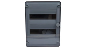 Rozdzielnica modułowa 2x12 natynkowa IP40 Golf (drzwi transparentne) VS212TD