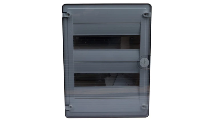 Rozdzielnica modułowa 2x12 natynkowa IP40 Golf (drzwi transparentne) VS212TD