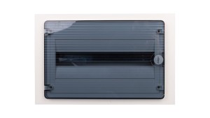 Rozdzielnica modułowa 1x18 podtynkowa IP40 Golf (drzwi transparentne) VF118TD