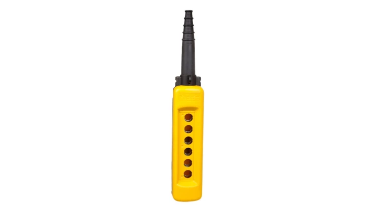 Obudowa kasety 6-otworowa 22mm żółta IP65 XACA06