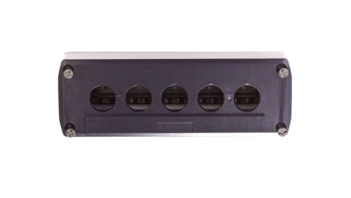 Obudowa kasety 5-otworowa 22mm szara IP65 XALD05