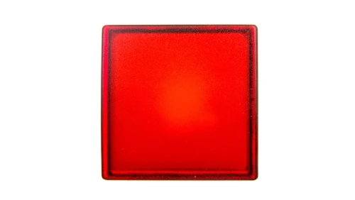 Główka lampki sygnalizacyjnej 30x30mm kwadratowa 22mm czerwona ZB5CV043