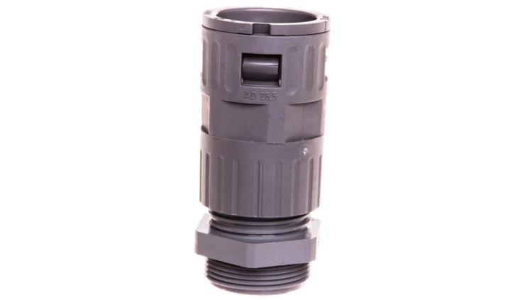 Dławnica do węża osłonowego M32 IP68 SILVYN KLICK-GPZ-M 32x1,5 szara 55500840