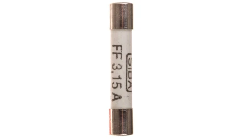 Wkładka aparatowa 6,3x32mm 3,15A FF /bardzo szybka/ 500V 006710135