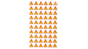 Znaki samoprzylepne ZS 12/BL E04ZP-02030200400