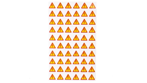 Znaki samoprzylepne ZS 12/BL E04ZP-02030200400