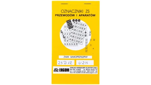 Znaki samoprzylepne ZS D12/UZK E04ZP-02030402000
