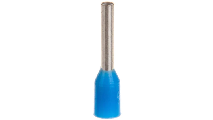 Końcówka tulejkowa izolowana TI 0,75mm2/8mm niebieska cynowana TI0,75L8FR /100szt./