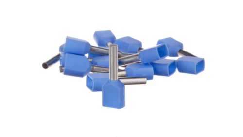 Końcówka tulejkowa izolowana HI 2X0,75/8 F E08KH-02020100701 /500szt./