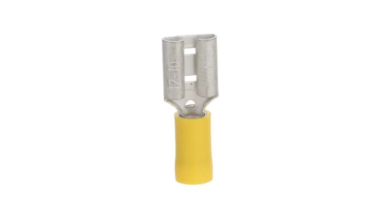 Nasuwka izolowana NI 9,5-6/1,2 PCV żółta E10KN-03010103701 /100szt./