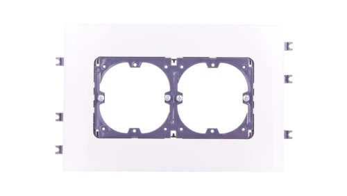 Uchwyt osprzętu 2x fi60 pokrywa 130mm 010924