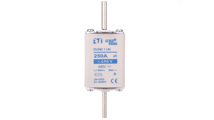 Wkładka bezpiecznikowa NH1 250A aR 690V 004333216