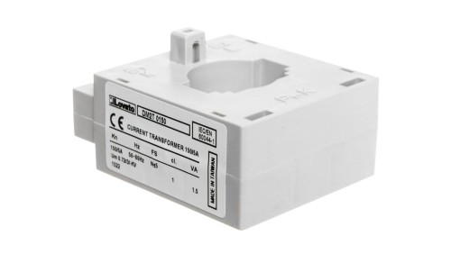 Przekładnik prądowy 150/5A, klasa 1, na przewód fi 23mm, na szynę 30x10mm, 25x12,5mm, 20x15mm DM2T0150