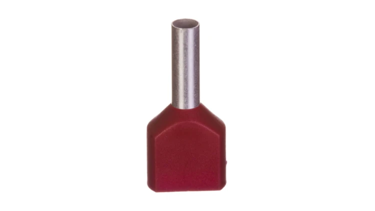 Końcówka tulejkowa izolowana HI 2X1,5/8 E08KH-02020101301 /500szt./