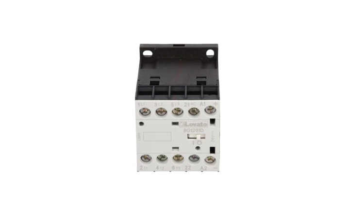 Stycznik mocy 3P 12A 5,7kW przy 400VAC AC3, cewka 24VDC 0Z 1R 11BG1201D024