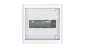 Rozdzielnica modułowa 1x8 natynkowa IP40 Nedbox (drzwi transparentne) 601245