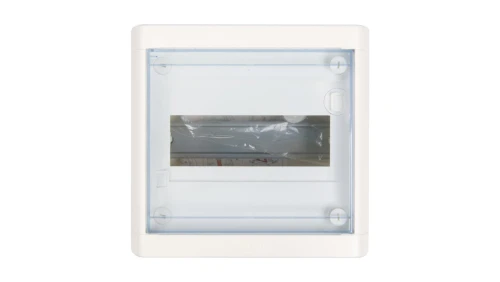 Rozdzielnica modułowa 1x8 natynkowa IP40 Nedbox (drzwi transparentne) 601245