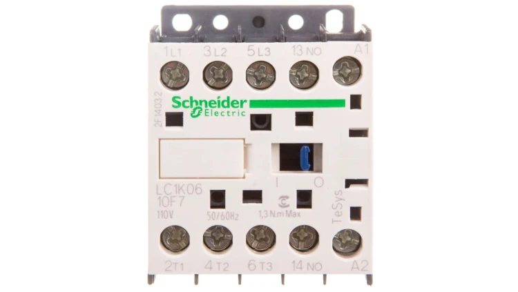 Stycznik mocy 6A 3P 110V AC 1Z 0R LC1K0610F7