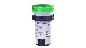 Lampka sygnalizacyjna 22mm zielona 230V AC/DC XB7EV63P (bez żarówki)
