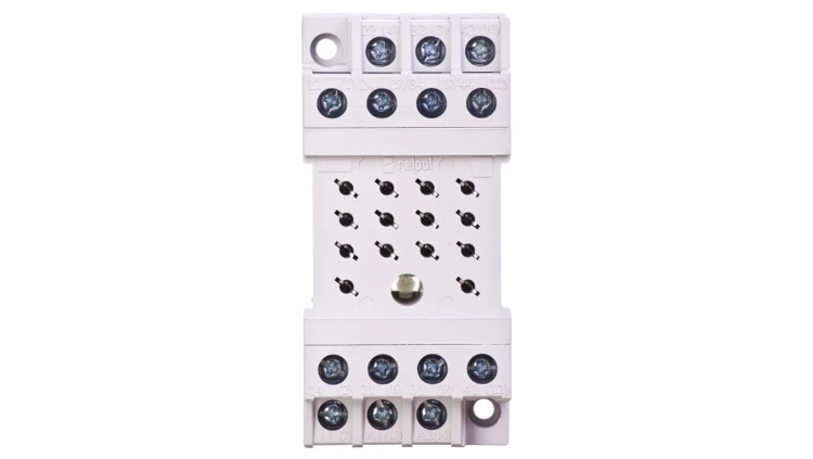 Gniazdo przekaźnika R15 4P 10A 250V GZ14 592022
