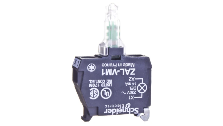 Harmony XAL Zestaw świetlny ze zintegrowaną diodą LED 230/240V biały (dawniej ZALVM3, ZALVM4, ZALVM5, ZALVM6)