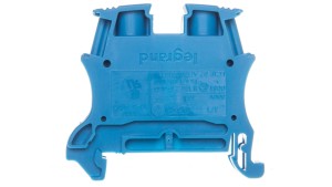 Złączka szynowa 2-przewodowa 10mm2 niebieska 037103