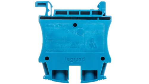 Złączka szynowa 2-przewodowa 16mm2 niebieska 037104