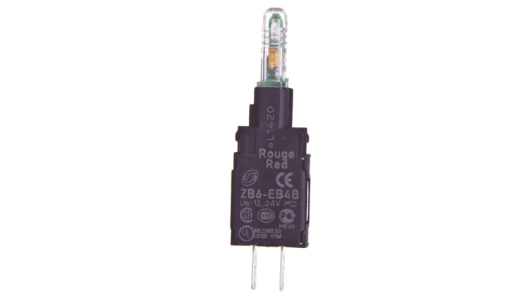 Korpus LED czerwony 12-24V AC/DC ZB6EB4B