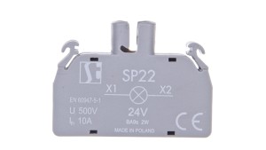 Oprawka lampki żarówka BA9s 24V AC/DC bez lampki SP22-1435R03