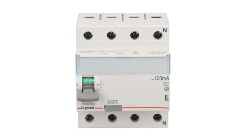 Wyłącznik różnicowoprądowy 4P 25A 0,1A typ AC P304 TX3 411717