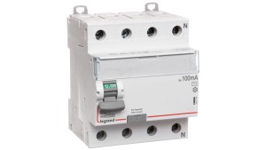 Wyłącznik różnicowoprądowy 4P 80A 0,1A typ AC P304 DX3 411715