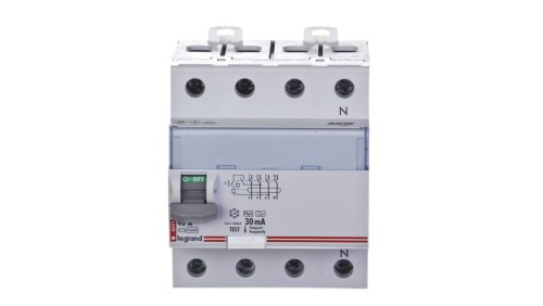 Wyłącznik różnicowoprądowy P 304 4P 40A 0,03A Typ F (HPI) SERII DX3 411695