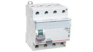 Wyłącznik różnicowoprądowy 4P 40A 0,3A typ A-S P304 DX3 411800