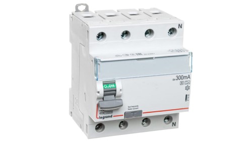 Wyłącznik różnicowoprądowy 4P 40A 0,3A typ A-S P304 DX3 411800