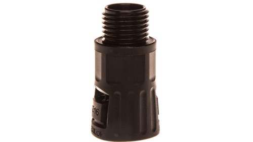Dławnica poliamidowa do rury ochronnej M16 IP66 czarna SFD 16M/11 E03DK-07060200301