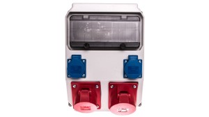 Rozdzielnica budowlana ADAMÓW 32A/5P, 16A/5P, 2x2P+Z 9036830W