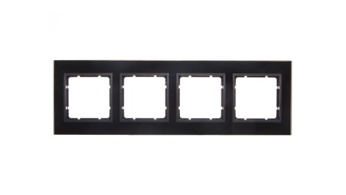 Berker B.7 Ramka antracyt 4-krot. Szklana 10146616