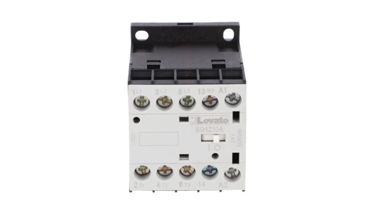 Stycznik mocy 3P 12A 5,7kW przy 400VAC AC3, cewka 24VAC 50/60Hz,1Z 0R 11BG1210A024