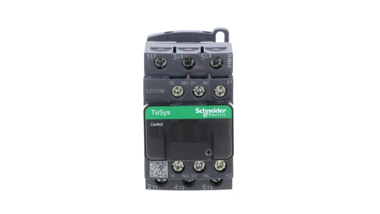 TeSys Deca Stycznik mocy 18A 3P 42V AC 1Z 1R LC1D18D7