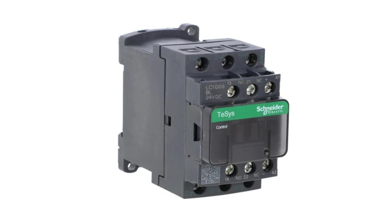 TeSys Deca Stycznik mocy 9A 3P 24V DC 1Z 1R LC1D09BL