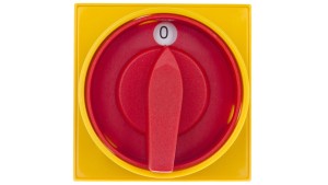 Łącznik krzywkowy 0-1 25A 2P do wbudowania żółto-czerwony ŁK25R-1.828P08