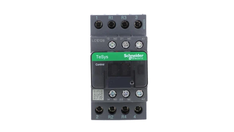 TeSys Deca Stycznik mocy 4P 12A 2Z 2R 24V AC LC1D128B7