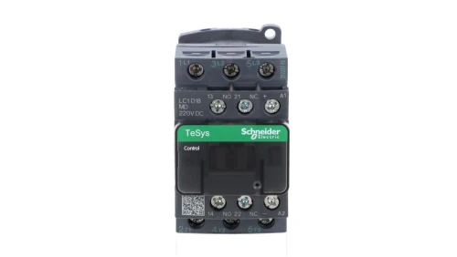 TeSys Deca Stycznik mocy 18A 3P 220V DC 1Z 1R LC1D18MD