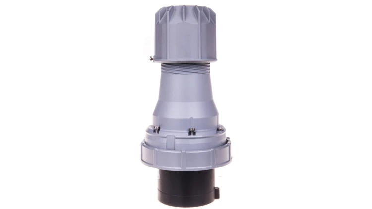 Wtyczka przenośna 125A 4P 500V czarna IP67 POWER TWIST 044-7